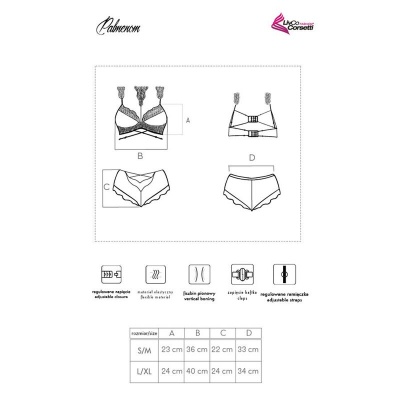 Livco Corsetti Fashion Palmenom Set Black - image 7