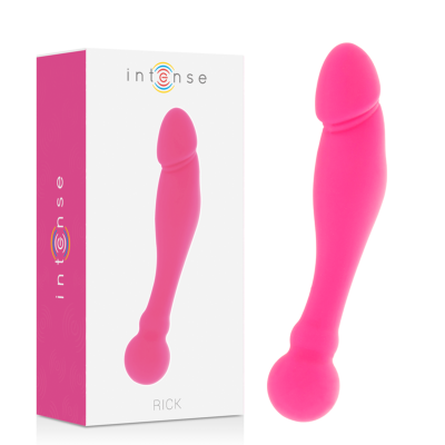 Intense Silicone Dual Stimulator, Pink, 18cm