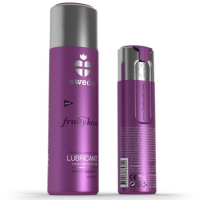 SWEDE Fruity Love Lubricant Raspberry Rhubarb 100ML