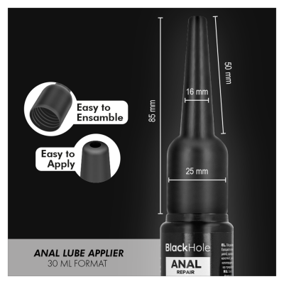 Black Hole Anal Lube Applier 30ml - image 4