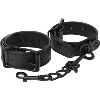 Darkness Textured Thin Handcuffs - image 2