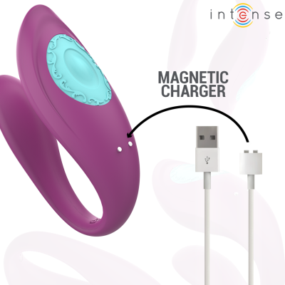 Intense Annie U-Shaped Vibrator Stimulator Purple Remote - image 7