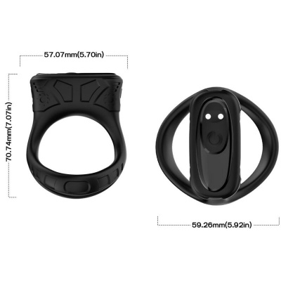 Armony Ring Vibrator Multiposition Black - image 4