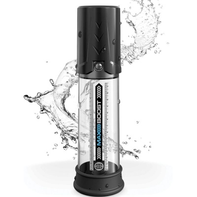 Pump Worx Max Boost Black Penis Pump, Manual Piston - image 4