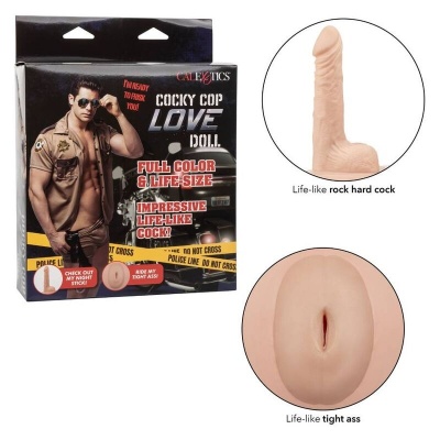 CalExotics Cocky Cop Male Love Doll - image 2