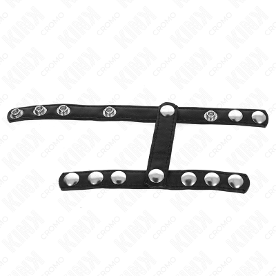 Kink Penis Ring with 3 Adjustable Ball Splitter Straps - image 3