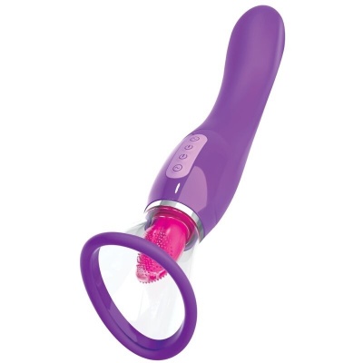 Fantasy For Her Clitoris Sucker & Tongue Violet