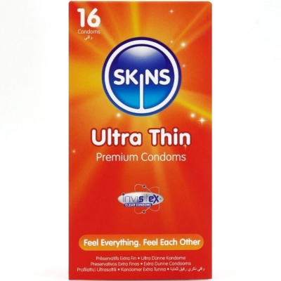 Skins Ultra Thin Premium Condoms Pack 16 - image 1