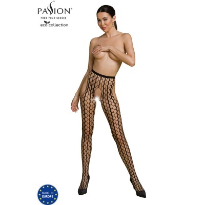 Passion Eco Collection Bodystocking Black - image 1
