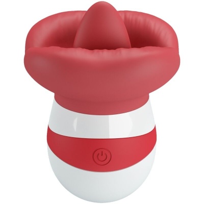 Pretty Love Mina Tongue Stimulator Light Red