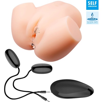 Crazy Bull Realistic Double Vibration Stroker - image 5