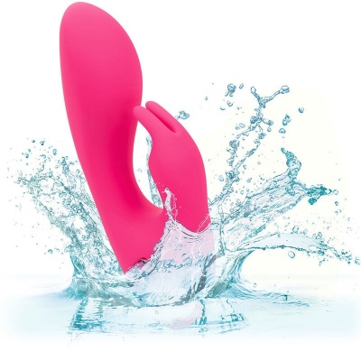 CalExotics So. Cal Sunshine Rabbit Vibrator Fuchsia - image 8