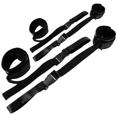 Ohmama Fetish Nylon Velcro Restraint Handcuffs