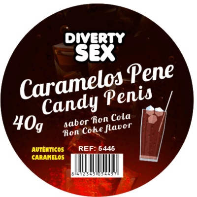 Diablo Picante - 20 Ron Cola Flavored Penis Candies - image 2