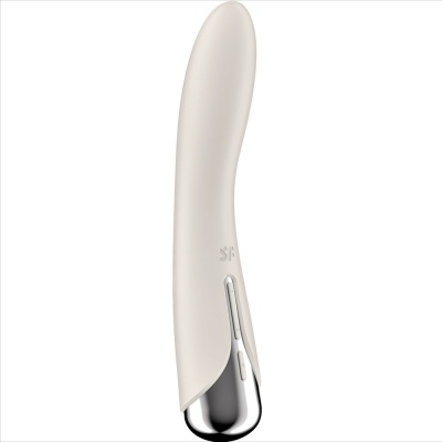 Satisfyer Spinning Vibe 1 G-Spot Beige Rotator Vibrator - image 1