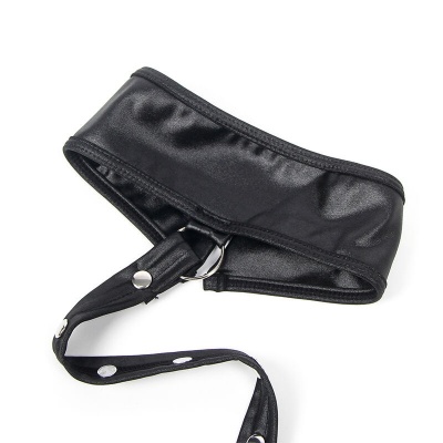 Subblime Leather Bondage Dress Black S/M - image 8