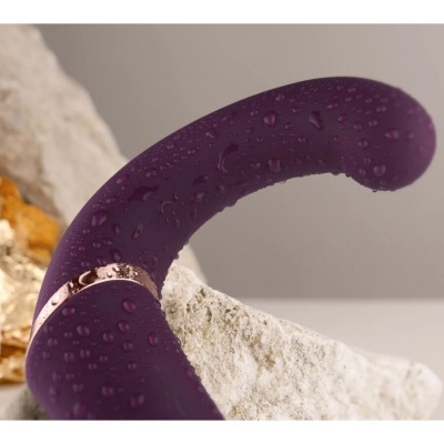 Rocks-Off Gemini Dual Vibrator G-spot Clitoris Stimulator Purple - image 6