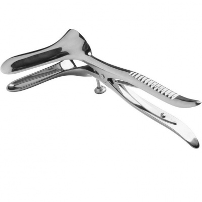 Metal Hard Double Anal Speculum Steel