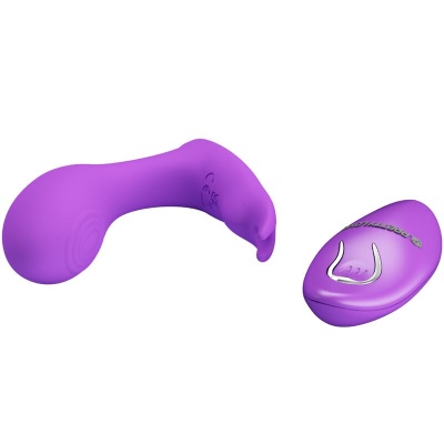 Pretty Love — Idabelle Vibration & Pulsation Remote Control Violet - image 3