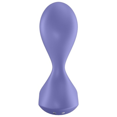 Satisfyer - Sweet Seal Vibrating Plug App Violet - image 3