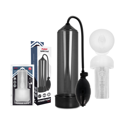 Pump Addicted RX3 Black with Pleasure Sleeve - image 2