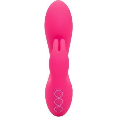 CalExotics So. Cal Sunshine Rabbit Vibrator Fuchsia - image 5