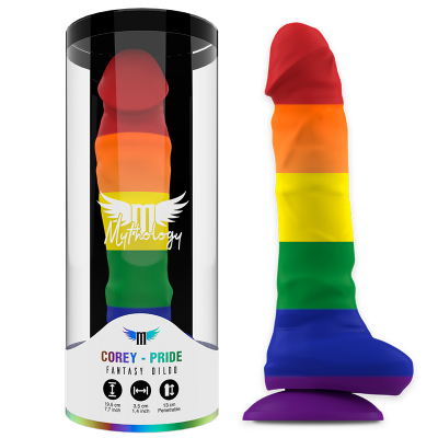 Mythology Corey Pride Dildo L - image 1