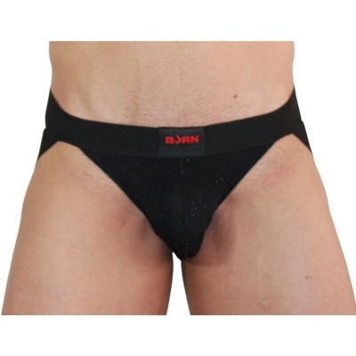 Burn 003 Jockstrap Shiny Black S - image 2