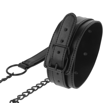Intense Fetish Vegan Leather Collar - image 2