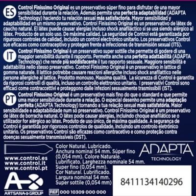 Control Finissimo Ultra-Thin Condoms, 3 Pack - image 2
