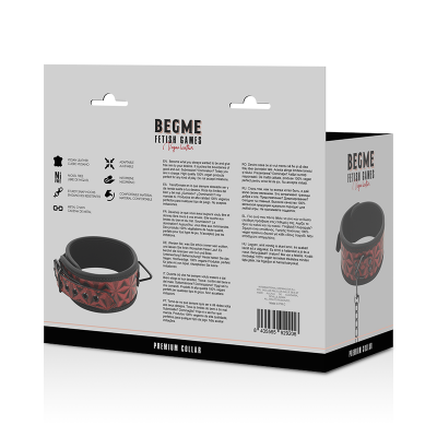 Begme Red Edition Premium Leather Collar - image 8