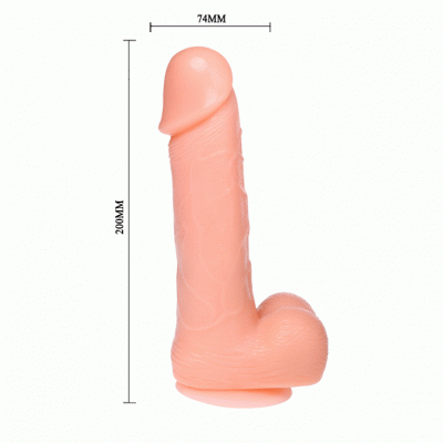 Baile Realistic Dildo Vibration Rotation 20 cm Remote - image 6