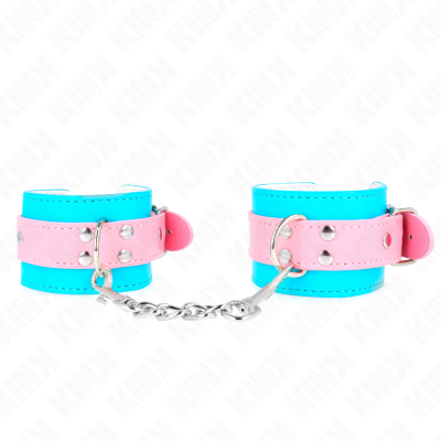 Kink Cute Wrist Restraints Blue Pink 16-28CM - image 2