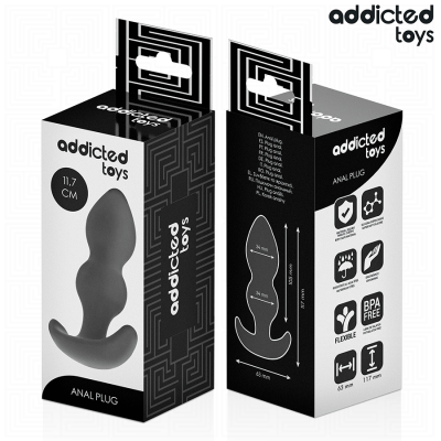 Addicted Toys Anal Plug Silicone L 11.7CM - image 7