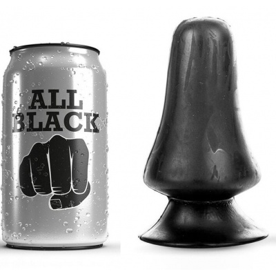 All Black Anal Plug 12 CM