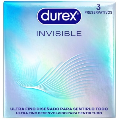 Durex Invisible Ultra Thin Condoms 3 Units