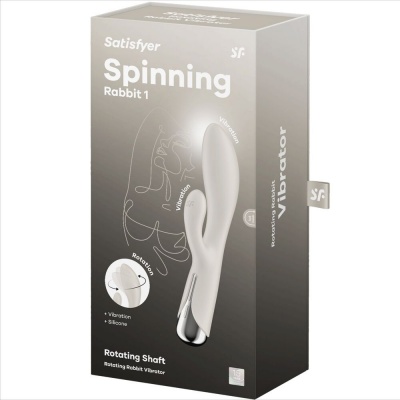 Satisfyer Spinning Rabbit 1 Beige G-Spot Stimulator - image 7