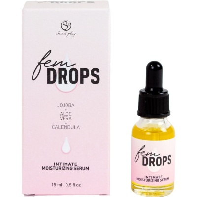 Secretplay Fem Drops Intimate Moisturizing Serum 15ml Secretplay Fem Drops Intimate Moisturizing Serum 15ml