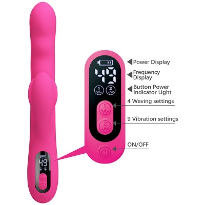 Pretty Love Winters Rabbit Vibrator - Pink - image 8