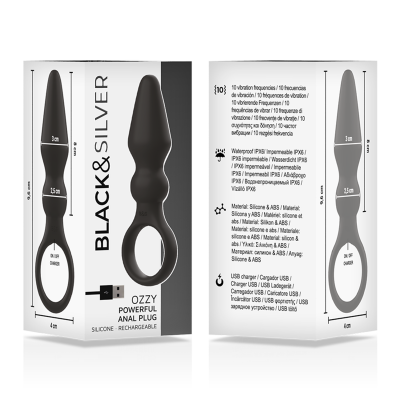 Ozzy Powerful Silicone Anal Plug - image 5