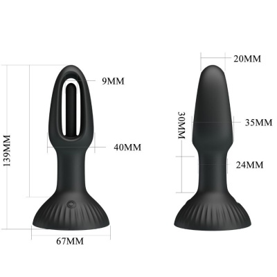 Pretty Love Hubert Anal Plug 7 Vibration Modes - image 6