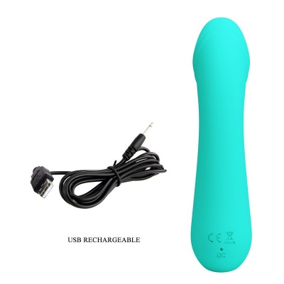 Pretty Love Cetus Rechargeable Vibrator Aqua Green - image 8