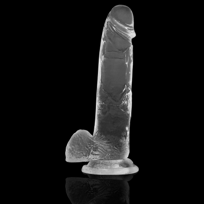 X Ray Clear Dildo With Balls 22 CM - image 5