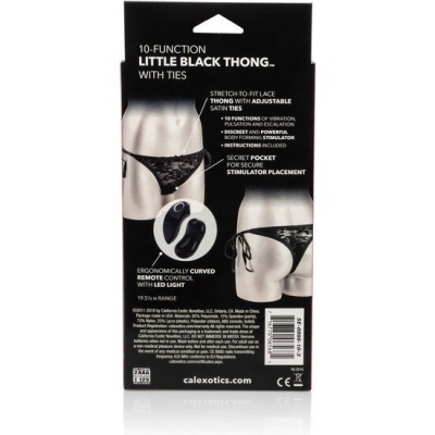 CalExotics 10 Function Thong with Removable Bullet - image 3