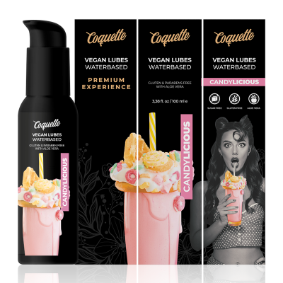 COQUETTE Chic Desire Water-Based Vegan Lubricant Candylicious 100 ML - image 3