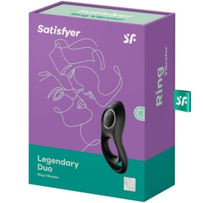 Satisfyer Legendary Duo Ring Vibrator Black - image 4