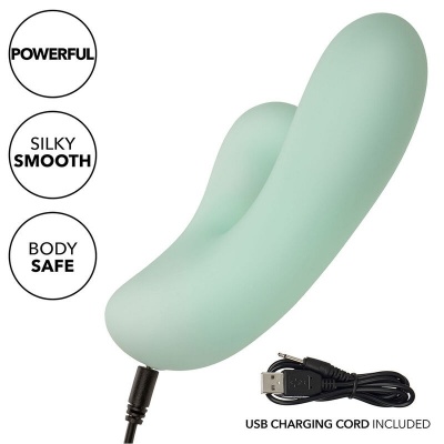 Calexotics Pacifica Fiji G-Spot Vibrator Aqua - image 9