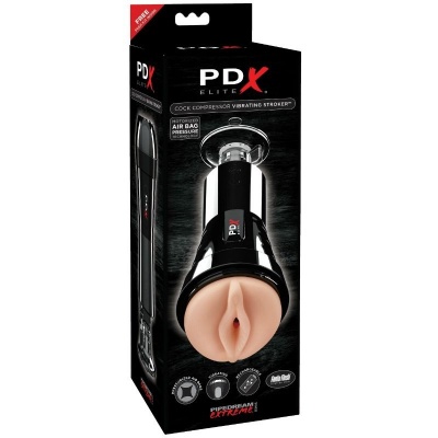 Pipedreams PDX Elite Masturbator with Compressor & Vibration - image 2