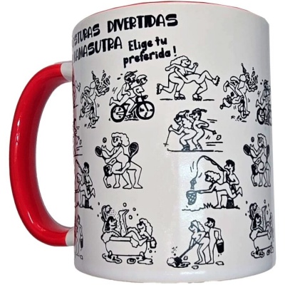 Diverty Sex Kama Sutra Positions Mug 370ml
