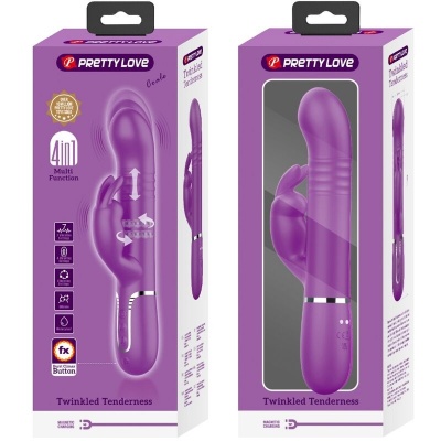 Pretty Love Coale Rabbit Vibrator 4 in 1 - image 8